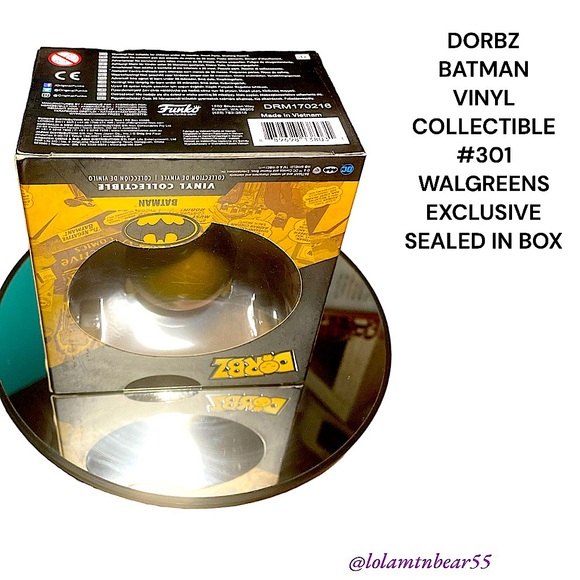 NEW IN SEALED BOX FUNKO DC BATMAN VINYL COLLECTIBLE #301 WALGREENS EXCLUSIVE - Picture 14 of 16